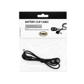 9V Battery Clip Cable — 20 in