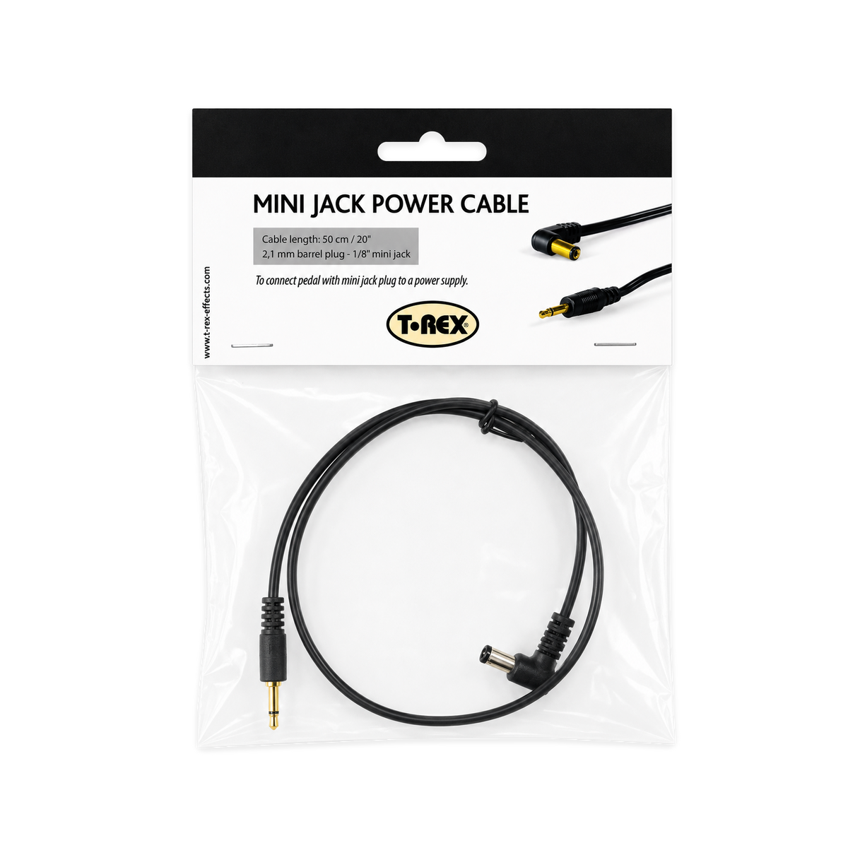 Mini Jack Power Cable — 20 in